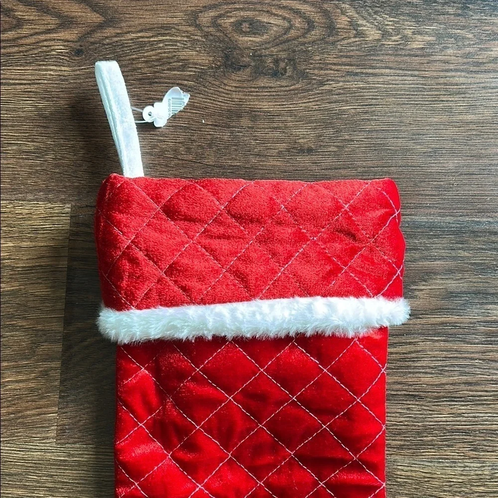 Target Red Quilted Christmas Stocking | Christmas Stocking | Holiday